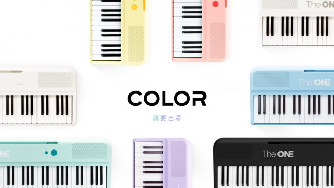 TheONE小花琴：智能电子琴COLOR发布炫彩轻薄、首发仅699元(图2)