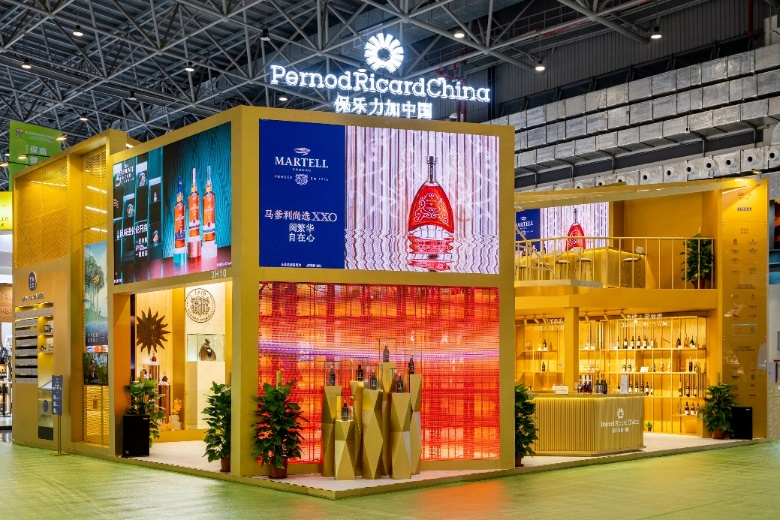保乐力加三度亮相中国国际消费品博览会